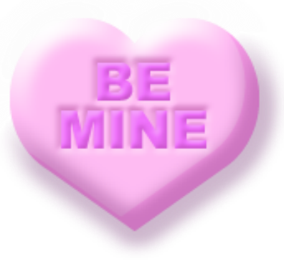 Free Printable Valentine Conversation Heart Clipart And Cherub    