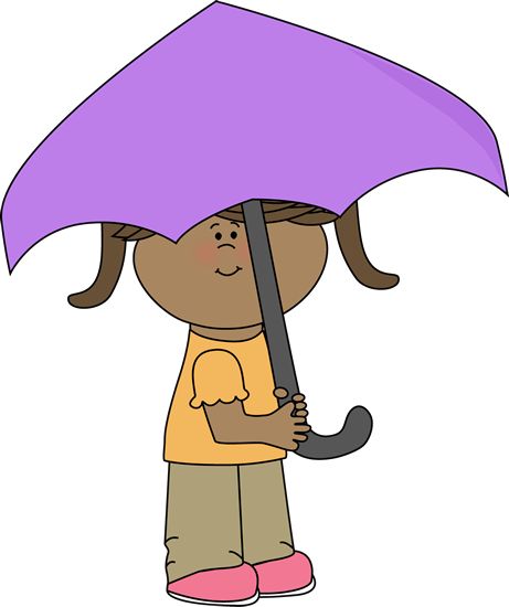 Girl With An Umbrella    Clipart   Pinterest