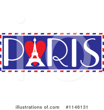 Paris Clipart  1146131   Illustration By Maria Bell