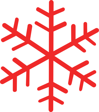 Red Snowflake   Clipart Best