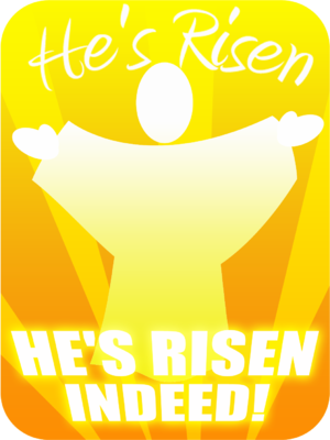Risen Indeed   Easter Clip Art   Christart Com