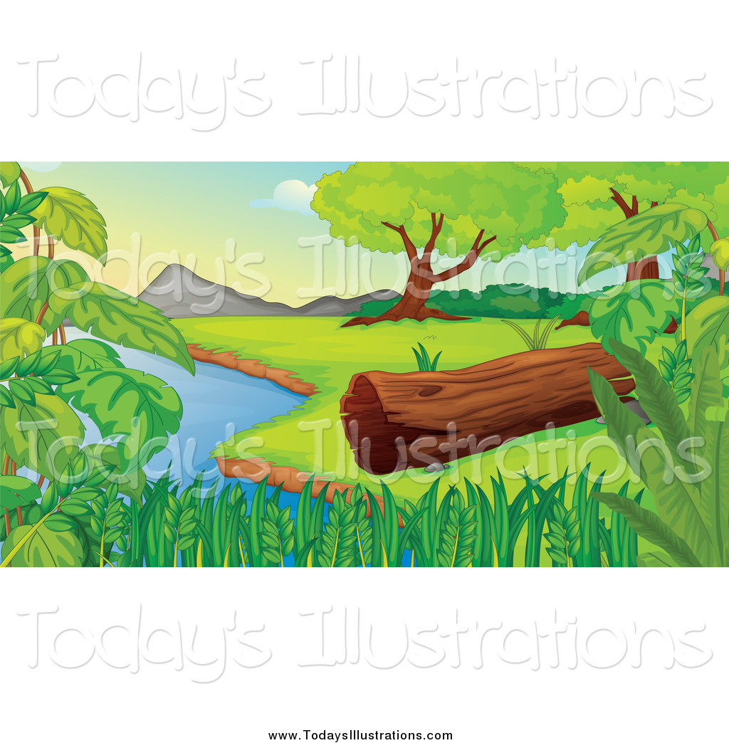 Royalty Free Lakeside Stock New Clipart Illustrations