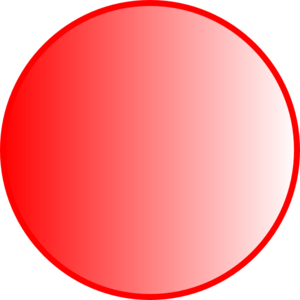 Sphere Shape Clipart Red Sphere Clip Art   Vector