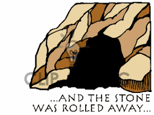 Tomb Cave Caves Mountain Easter Eastertomb Gif Clip Art Holidays    