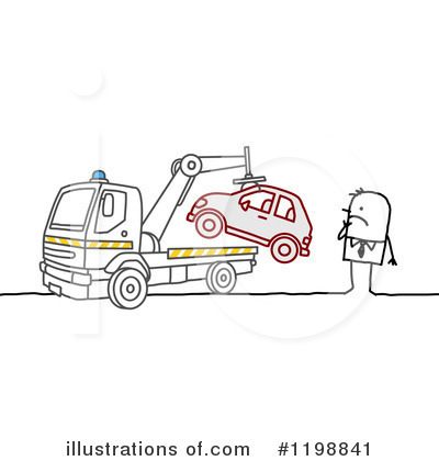 Towing Clipart  1198841 By Nl Shop   Royalty Free  Rf  Stock