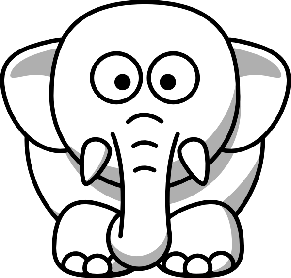11 Elephant Face Outline   Free Cliparts That You Can Download To You