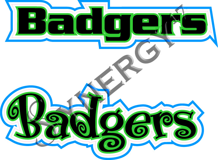 Badger Mascot Clipart Badgers Mascot Design