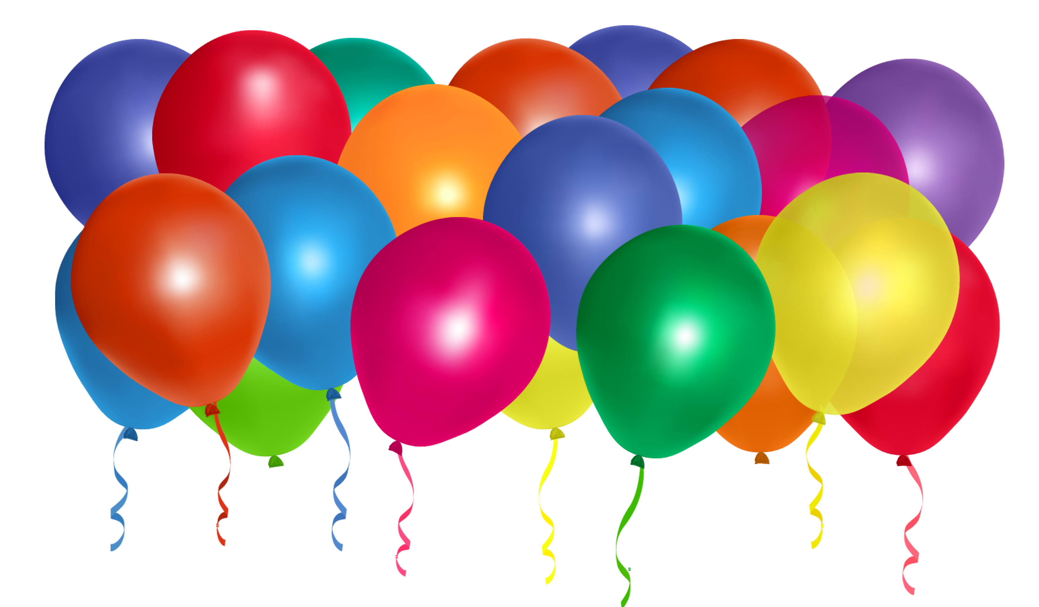 Balloons Bunch Png Clipart Png