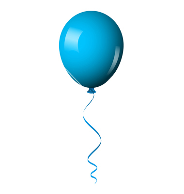Blue Balloon Clipart Blue Balloon Vector 952236 Jpg