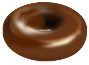 Donut Clip Art At Clker Com   Vector Clip Art Online Royalty Free
