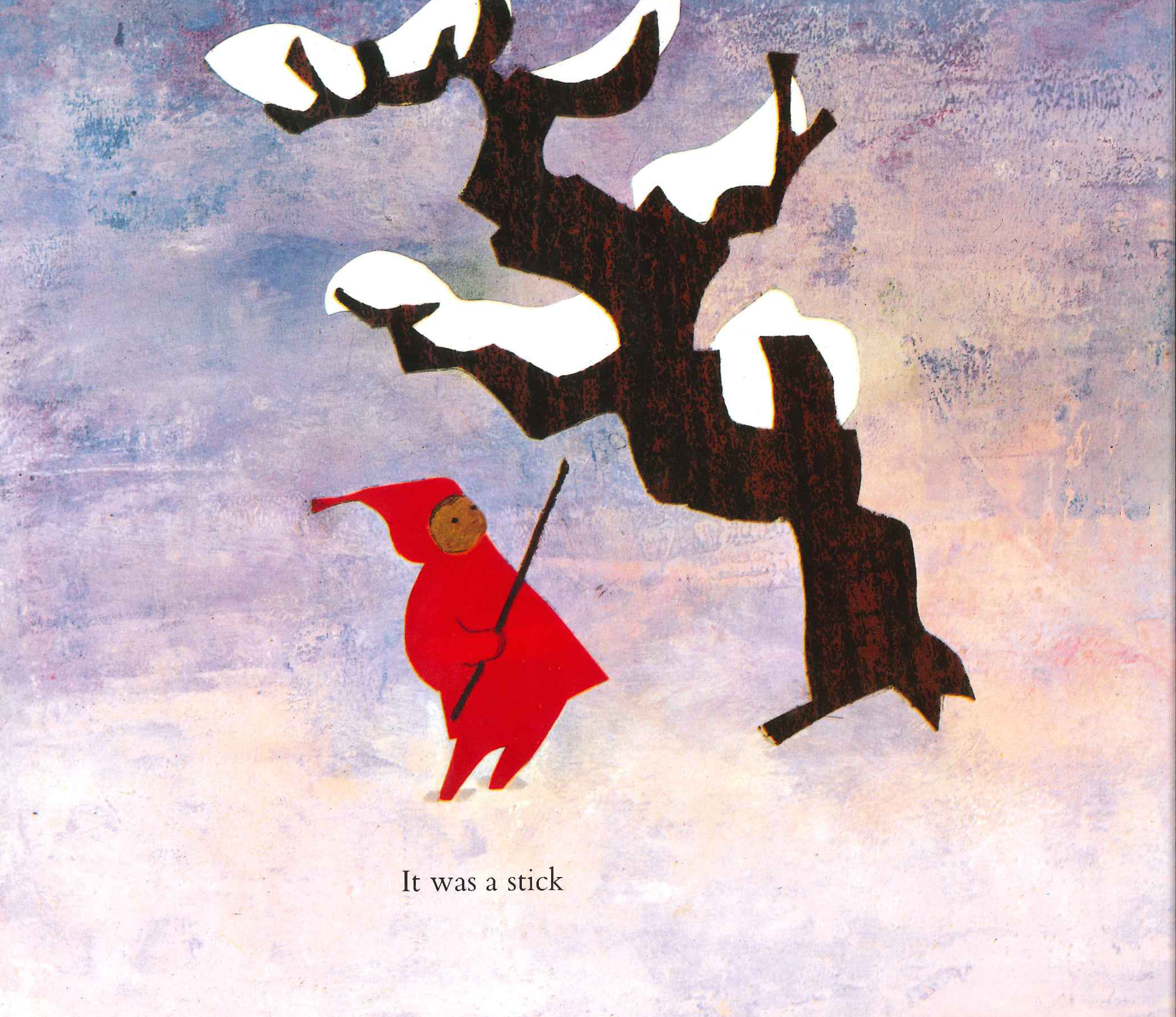 Example In The Original Edition Of The Snowy Day Peter Finds A Stick