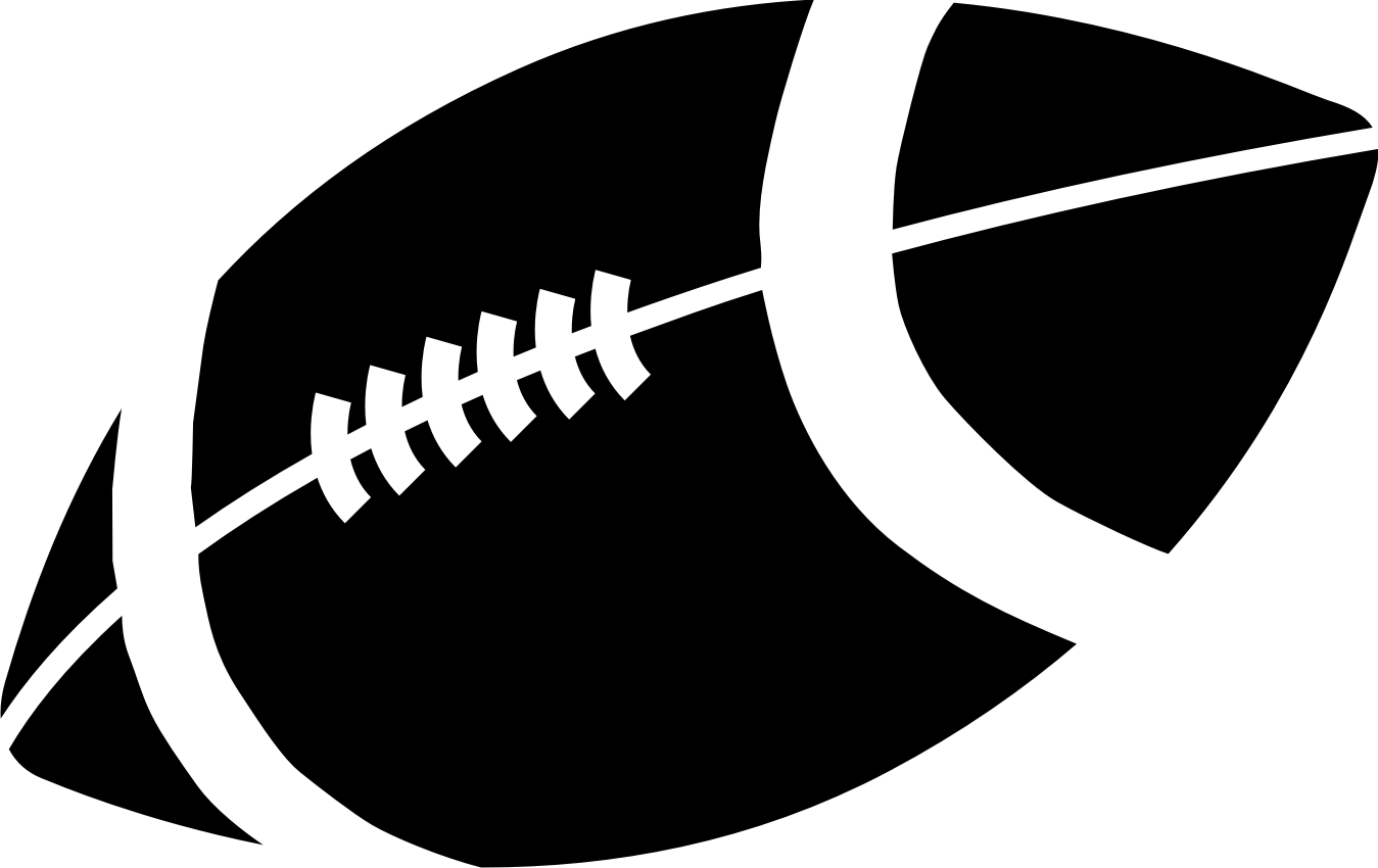 Football Player Clipart Black And White   Clipart Panda   Free Clipart
