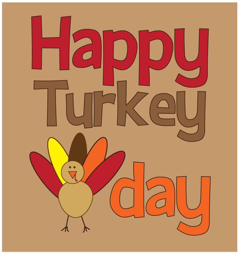 Free Turkey Clipart And Printables For Crafts Teachers And