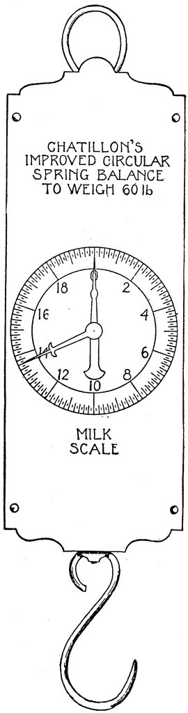 Milk Scale   Clipart Etc