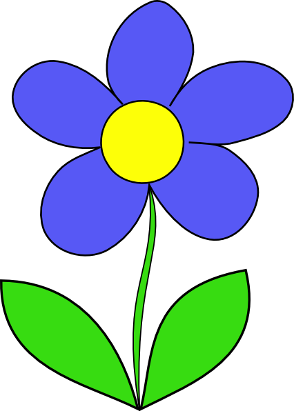 Modern Flower Clip Art Flower Clipartfree To Use Public Domain Flowers