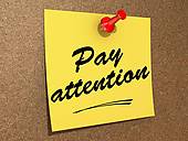Pay Attention Stock Illustrations  175 Pay Attention Clip Art Images