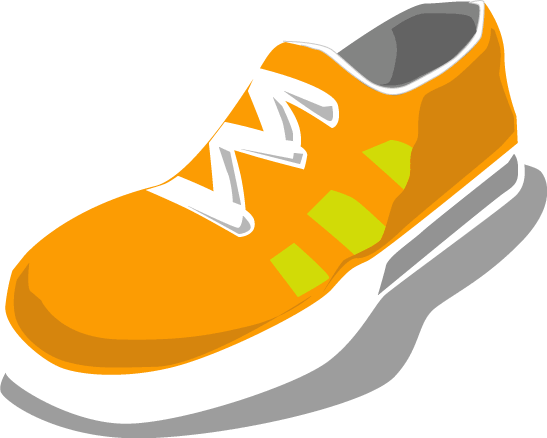 Running Shoe Print Clipart   Clipart Panda   Free Clipart Images