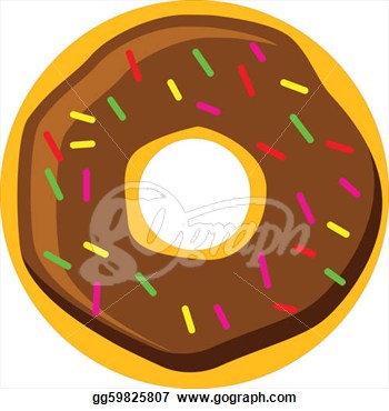 Stock Illustration   Illustration Of Donut  Clipart Drawing Gg59825807