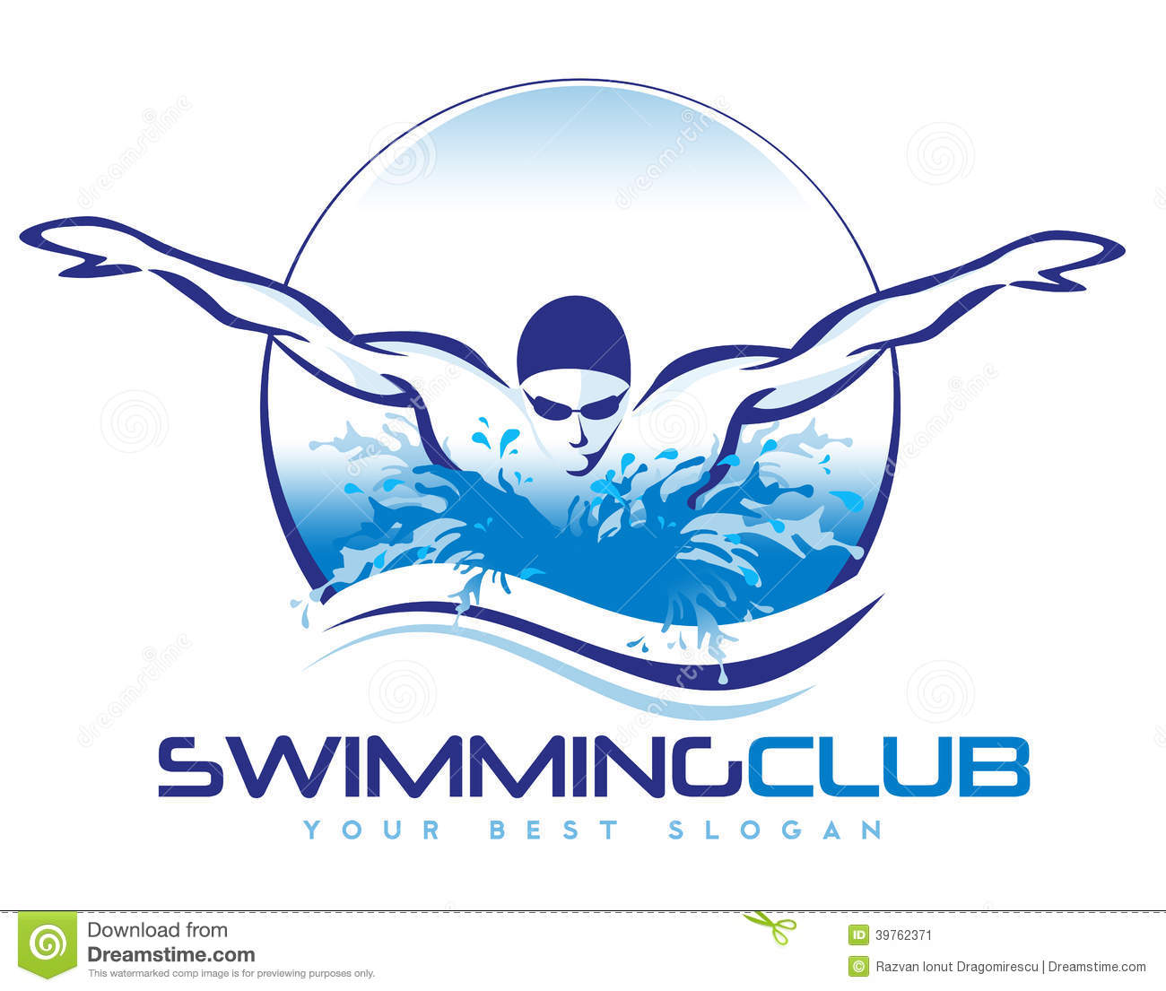 Swimming Logo Stock Illustration   Image  39762371