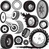 Tire Clipart Royalty Free  12732 Tire Clip Art Vector Eps