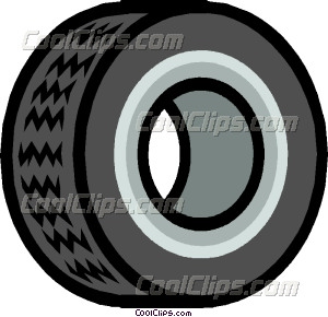 Tires Vector Clip Art