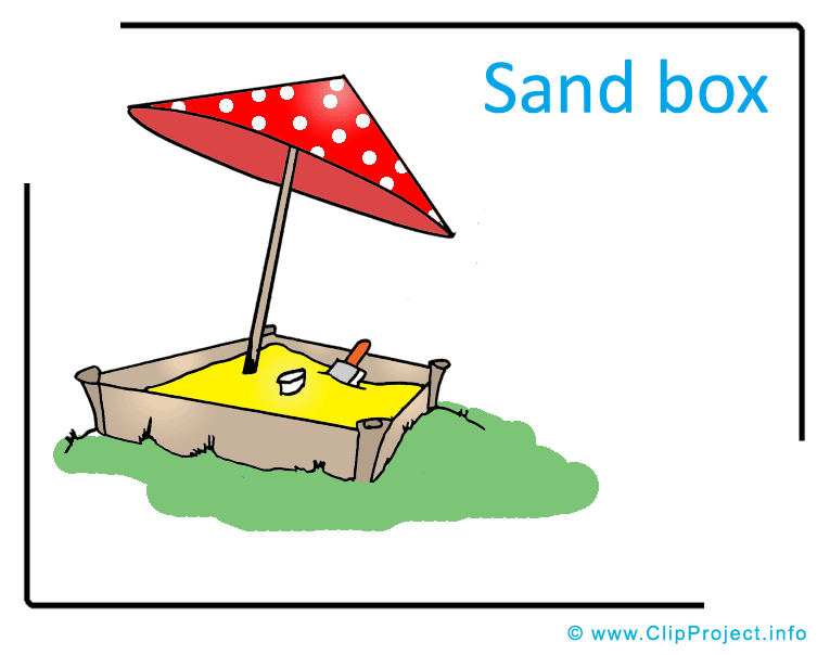 Clip Art Title  Sand Box Clipart Image Free   Kindergarten Clipart
