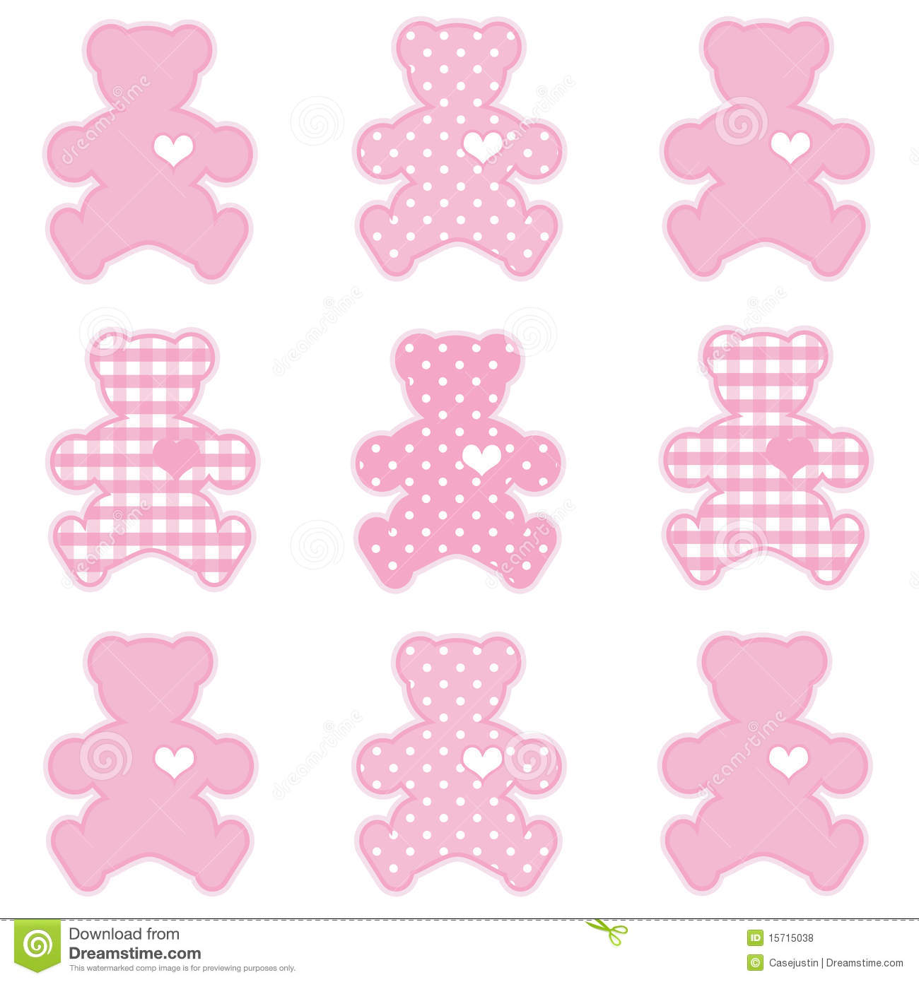 Clipart Pink Teddy Bear Pink Baby Teddy Bear Clip Art