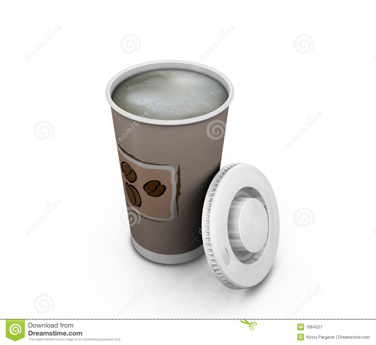 Coffee To Go Stock Image   Image  1064521