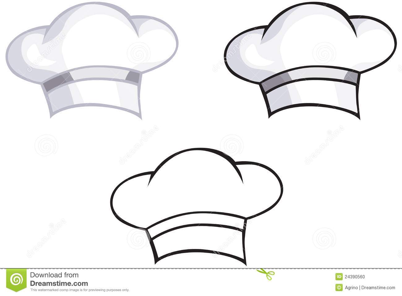 Cook S Cap Color With A Black Stroke And Black And White