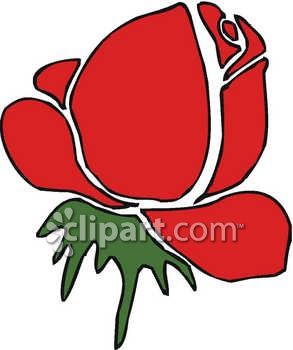 Free Clipart Illustration Of Rose Clip Art  This Rose Clip Art