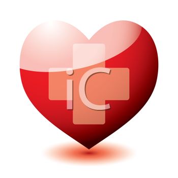 Heart Shape  Clipart Heart Shape  Heart Shape With The Red Cross