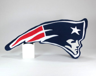 New England Patriots Super Bowl 49 Champions Large Handmade Decorative