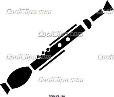Oboe Instrument Clipart