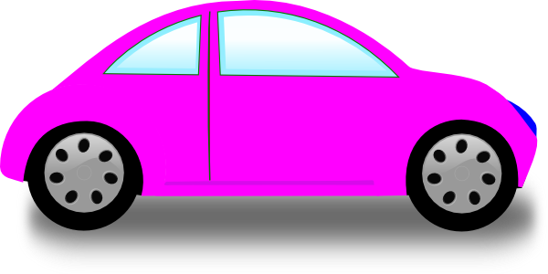 Pink Car Clip Art At Clker Com   Vector Clip Art Online Royalty Free    