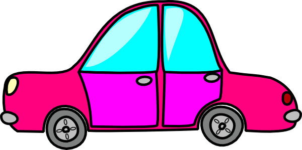 Pink Car Clip Art At Clker Com   Vector Clip Art Online Royalty Free