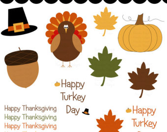 Popular Items For Thanksgiving Clip Art