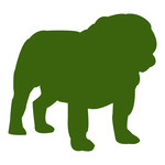 Pug   Silhouette Of Dog Clipart
