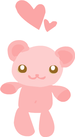 Royalty Free Cliparts  Pink Bear Clipart