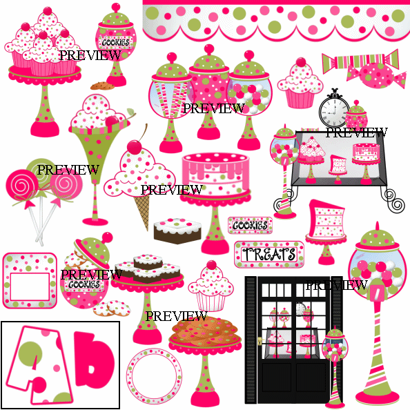 Sweet Shoppe And Bakery From J Rett Graphics