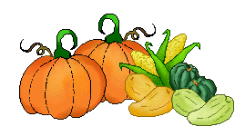 Thanksgiving Clip Art   Pumpkins And Vegetables