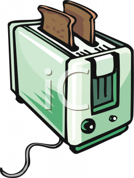 Toaster Clip Art   Royalty Free Clipart Illustration