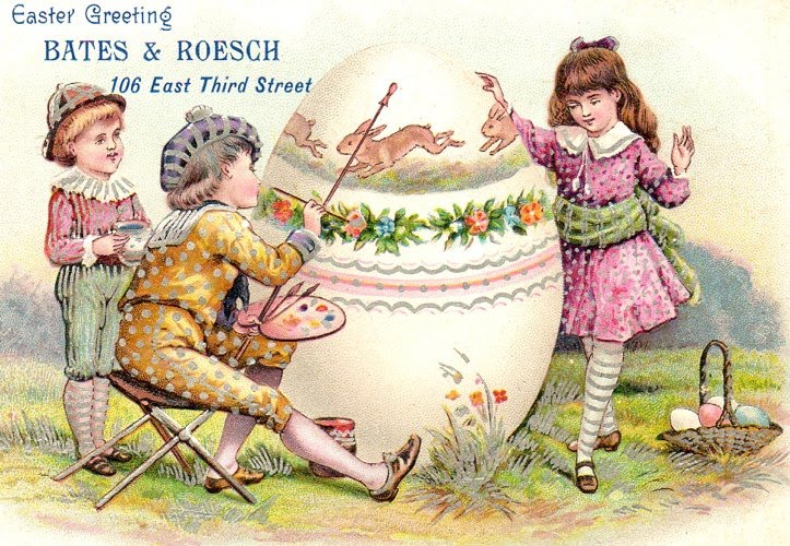 Beeutiful By Design  Victorian Easter Clipart