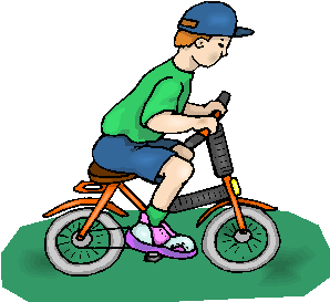 Child Play Bicycle Free Clipart