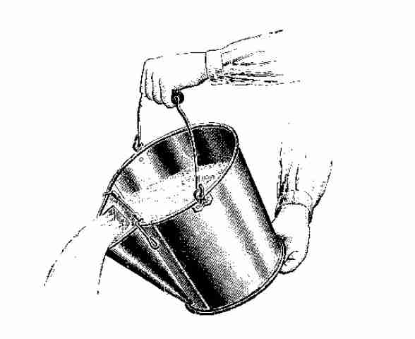 Clipart   Pail Of Water