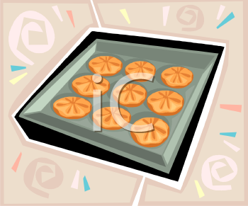 Clipart Picture Of Cookies On A Baking Sheet   Foodclipart Com