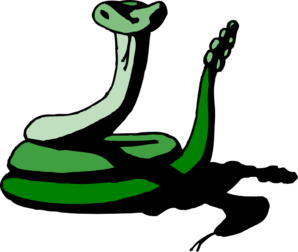 Green Rattle Snake Clip Art At Clker Com   Vector Clip Art Online