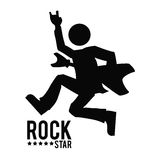 Hard Rock Guitarist Stock Vectors Illustrations   Clipart