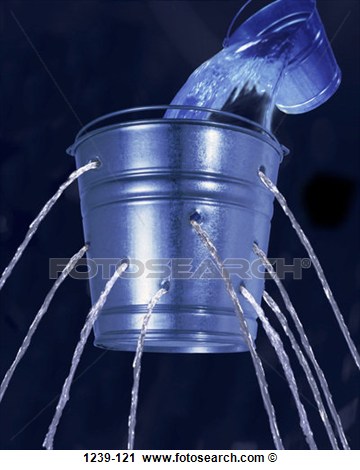     Photography Of Water Pouring Leak Bucket Draining Struggle Drain