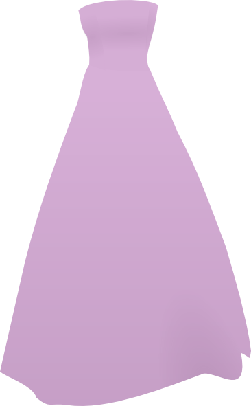 Purple Dress 1 Clip Art At Clker Com   Vector Clip Art Online Royalty