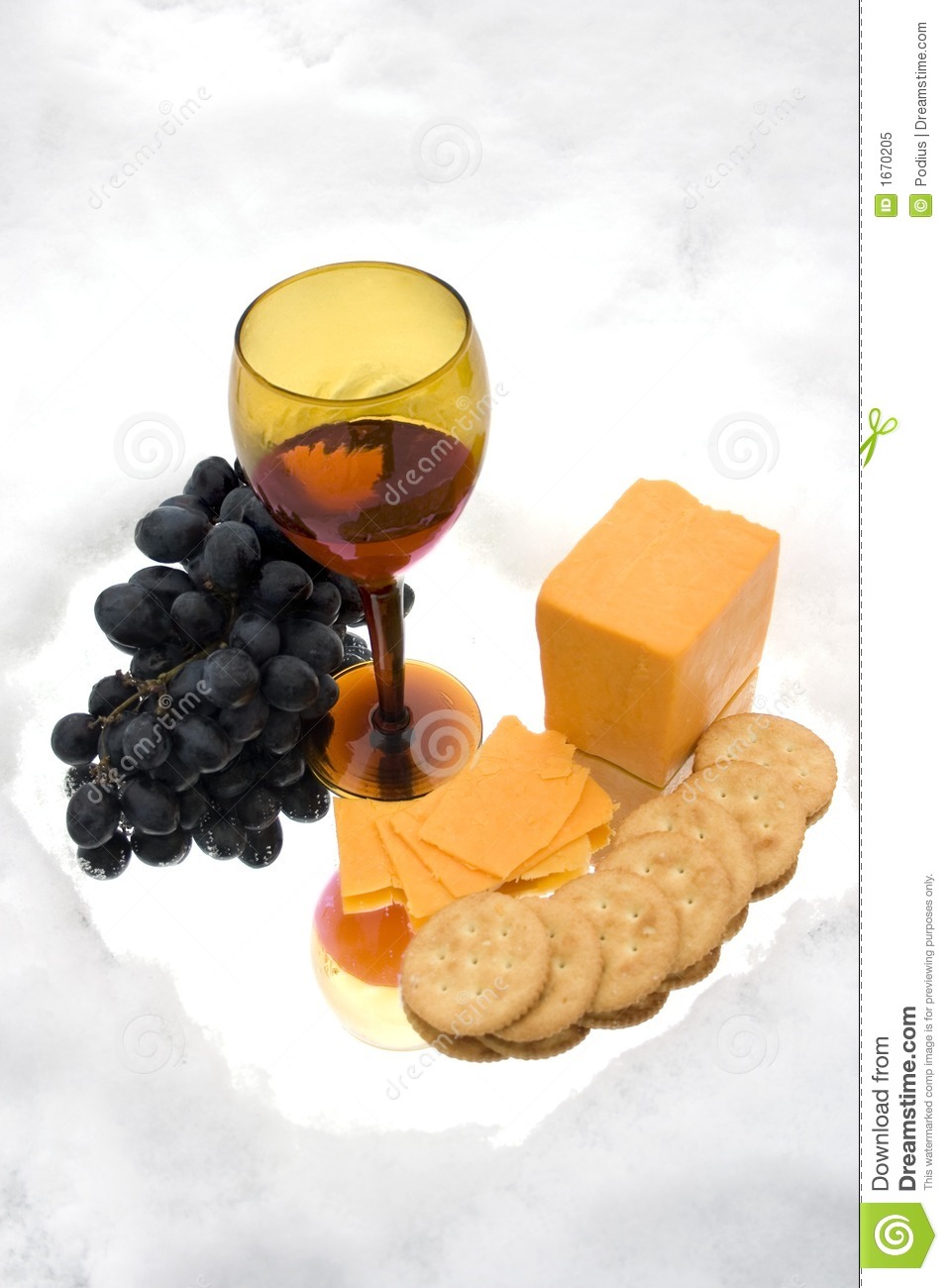 Snowy Cold Wine Royalty Free Stock Photo   Image  1670205